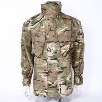 British public hair military version MTP camouflage GTX surfter gore(tex) old heavy assault jacket with hat