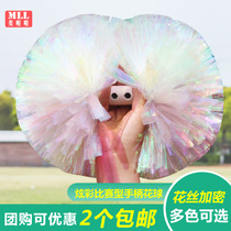 Colorful colorful handle competition cheerleading flower ball cheerleading team hand flower Flower Ball hand flower Flower hand flower Flower hand flower