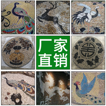 Manufacturer custom pebble puzzle courtyPaddy floor garden plastic garden landscape wall brick outdoor tile park project