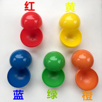 Can open the color plastic lottery box Lottery ball Shake number Lottery activity ball opening number number table tennis