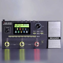 MOOER GE200 electric guitar integrated effects IR sampling speaker simulation effects recording effects