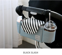 Korean new diaper bag baby stroller bag baby bottle Cup diaper storage mommy storage bag hanging bag