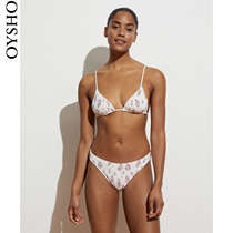  Oysho floral play water spring vacation bikini bottoms swimming trunks female summer split 32456875726