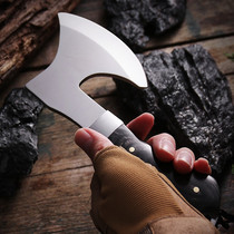 Hand axe Kitchen bone chopping meat Stainless steel tomahawk Farm outdoor camping tool Sharp one-piece axe High carbon