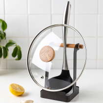 Modern housewife countertop kitchen lid shelf removable spatula kitchenware supplies drain storage shelf
