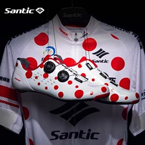Santicson 2020 new carbon fiber bottom road lock shoes 20 glory bicycle riding shoes