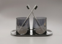 Hotel glass mouthwash Cup Nordic toothbrush cup set home couple brushing Cup wash cup ins Fengshui Cup