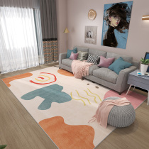 Carpet living room tea table blanket bedroom bedside carpet girl ins Wind Net Red large area full spread Nordic light luxury carpet