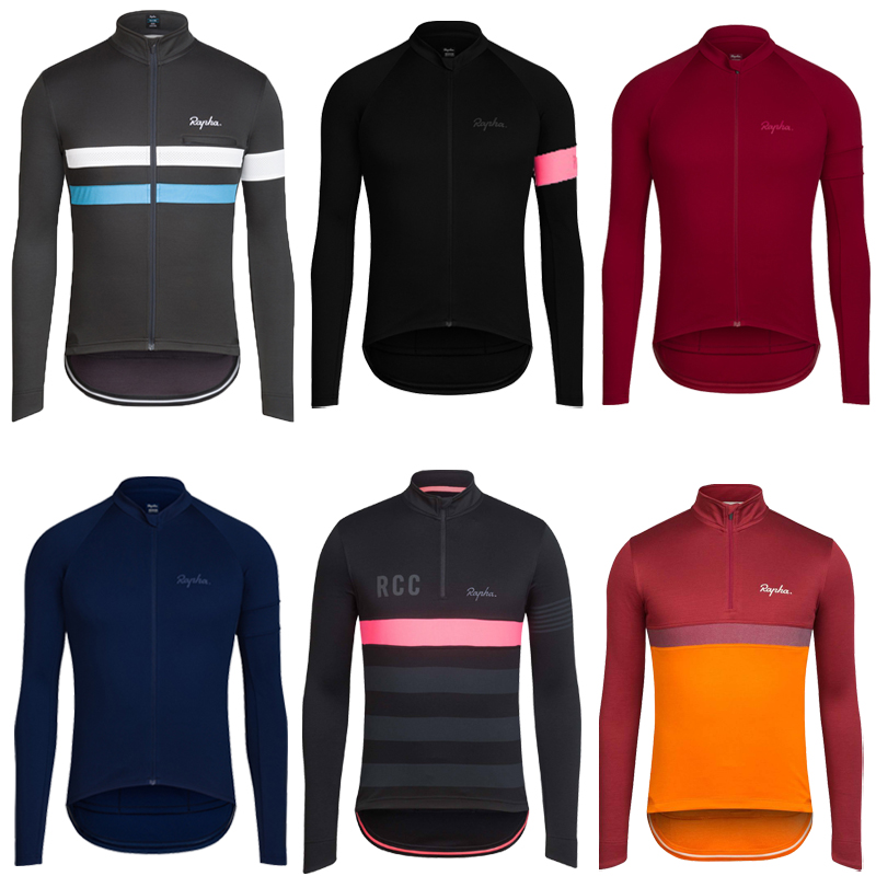 Rapha long-sleeved cycling suit in autumn and summer