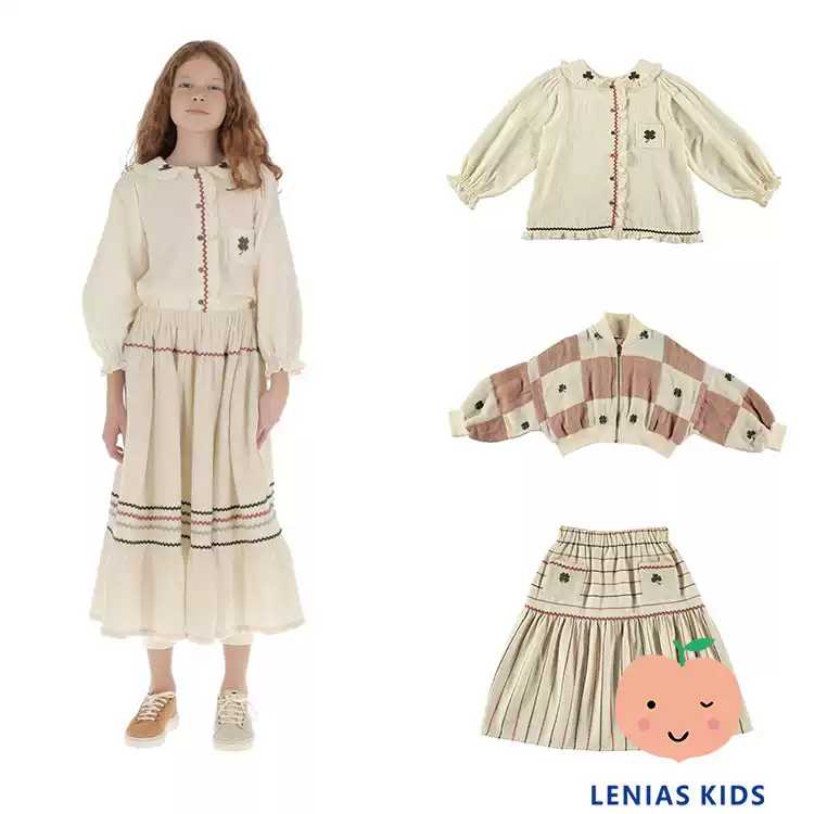 Lenias LN家 Belle chiara23AW秋冬 女童 时尚百搭外套