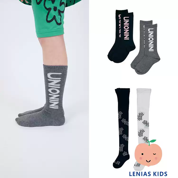 Lenias LN家日本unionini 23AW秋冬 百搭打底袜中筒袜