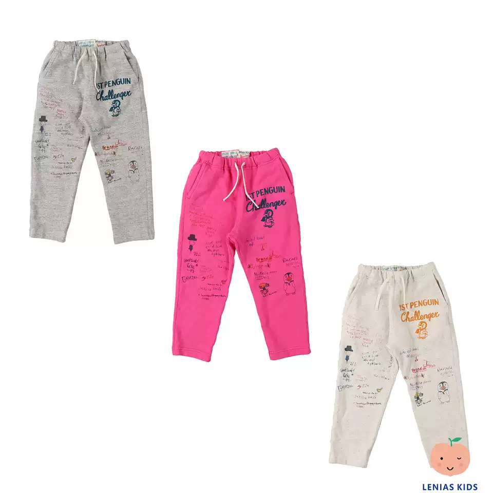 Lenias LN家 Denim Dungaree26aw秋冬 小企鹅卡通休闲裤 卫裤