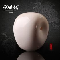 Fidelity ice mammoth ivory integrated three-way Buddha head beads star Moon Moon diamond Bodhi Wen play diy accessories accessories