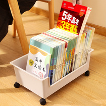Desk storage box student classroom with pulley high school book dormitory large capacity plastic finishing storage box artifact