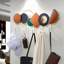 Entrance creative hook Into the door hanging hook Wall wall coat hat rack Key storage pylons Decorative hooks