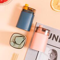 Press type automatic toothpick barrel household personality net red toothpick barrel restaurant hotel special luxury portable toothpick box
