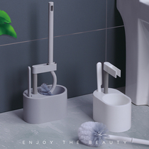 Net red toilet brush set no dead corner home toilet toilet wall wall washing toilet artifact science