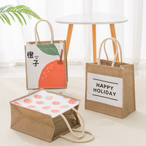 Handbag out fashion cute waterproof canvas bag to work with rice small student lunch box lunch bag meal bag