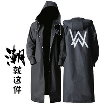 Raincoat men's long body rainstorm prevention single female summer outdoor cycling student bicycle electric car poncho tide