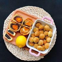 (Vientiane original shi pu) 11 yue 29 left and right by 6 flavors yolk crisp cookies package