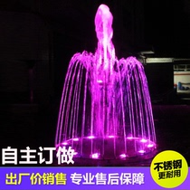  Manufacturers customize all kinds of music fountains running fountains program-controlled fountains square shouting fountains dryland fountains large and small