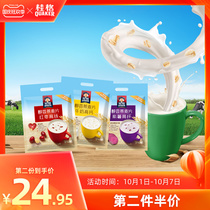 Quaker ready-to-eat oatmeal strong milk and mellow 540g * 2 boxed breakfast bags brewed milk tea