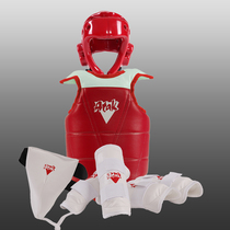 ATAK taekwondo protective gear adult children thickened full set of five-piece competition taekwondo protective gear delivery escort bag