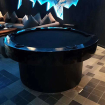 Billiard table standard round billiard table bar Entertainment American black octopus custom blue stone commercial case