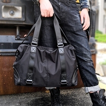 Tide Card Mens Handbag Large Capacity Travel Bag Sports Fitness Bag Waterproof Single Shoulder Bag Men Skew Satchel Luggage Bag