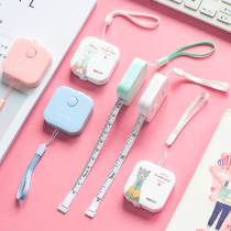 Derby mini tape measure portable measurement mini tape ruler soft ruler meter ruler portable male and British double System 1 5m ruler