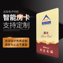 Induction card Hotel room card custom door lock card universal universal smart card Hotel power card encryption printing custom