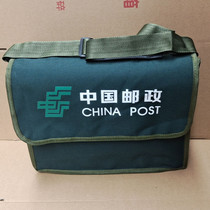 Factory direct new green medium organ bag a4 multi-layer Oxford cloth postal backpack collection ticket package