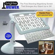 New TV LED 180 degree rotating bracket presbyopia magnifying screen elderly magnifying glass