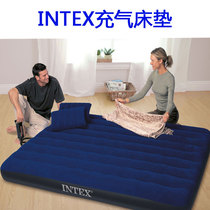 INTEX inflatable mattress Household air sofa Three-person multi-popular mat bed Outdoor tent bed Portable lunch break bed