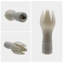 Cream gun with metal inlaid screw interface decorating nozzle accessories Austrian imported foamer cream bottle special