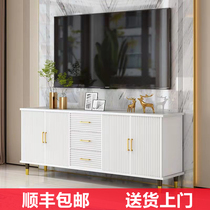 TV cabinet light luxury household small household coffee table combination modern simple bedroom economical floor cabinet living room small cabinet