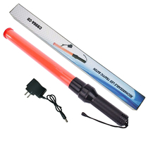Rechargeable traffic baton Fluorescent stick 54 cm LED emergency light Fire command road construction warning stick