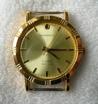 Out of print stock new gem flower brand antique mechanical watch mens hand roll 17 Diamond Classic Gold