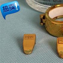 Ceramic sealing electroplating unit price of j100 wine jar retainer Plastic retainer bottle glass lock gold bottle card