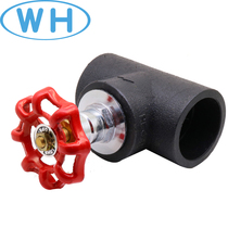 PE shut-off valve 20 25 32 40 50 63 75 90 110 PE lift valve water pipe valve