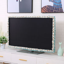 TV cover dust cover cover household lace fabric TV computer dust cloth boot does not take the lace cover