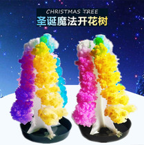 Magic magic Christmas tree paper tree blossom creative desktop decompression gift toy science laboratory handmade