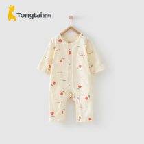 Child Tai Summer 1-18 months Baby male and female baby Home Comfort Pure Cotton Underwear open to conjoined clothes