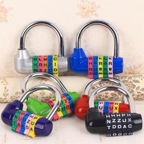 DIY4 5-digit English letter lock Large password lock Warehouse door padlock Secret room game props password lock