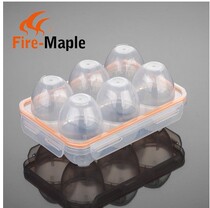 Fire Maple Outdoor Portable Portable Egg Box Picnic Plastic Shockproof Leak-proof Shatter-proof Egg Basket 6 Pack