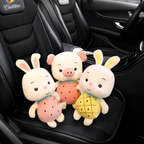 Net red adorable sweet and beautiful cartoon animal rabbit piglet bamboo charcoal bag paparazzi car to remove peculiar smell vehicle holding pillows