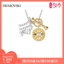 Swarovski ZODIAC II Virgo Constellation Female necklace Clavicle chain Jewelry Tanabata Gift