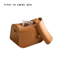 Sanskrit Custom Fashion Horse Saddle Leather Casual Stool Private Living-room Storage Changing Shoes Stool Designer Creative Short Bench