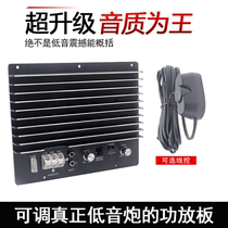 New product 1500W fever high power 10 inch 12 inch subwoofer power amplifier board passive subwoofer single channel amplifier 12V