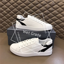 21 New P home mens shoes leather shoes mens low-top cowhide small white shoes tide board shoes sneakers casual shoes